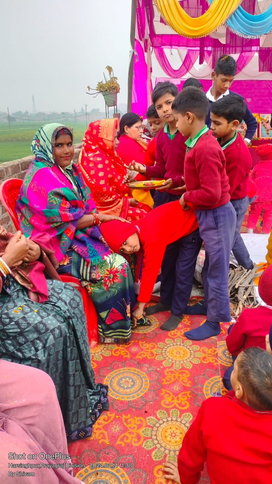 चरण स्पर्श संस्कार
